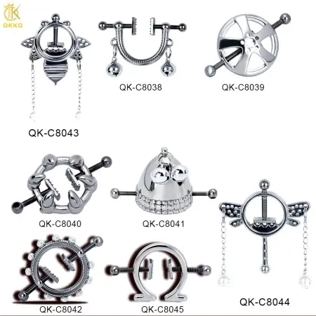 Spiked Nipple Clamps with Chain, Nipple Clamps for Women,weighted Nipple Clamp,bdsm Sex Toys for Women