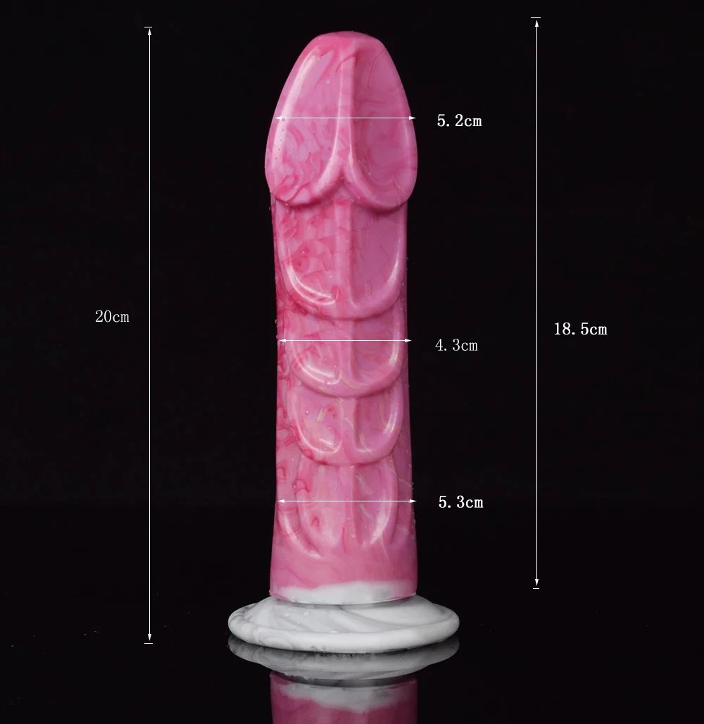 Soft Rubber Penis Cobra Shape Dildo for Women Realistic Strap on Dildo Adult Sex Toys