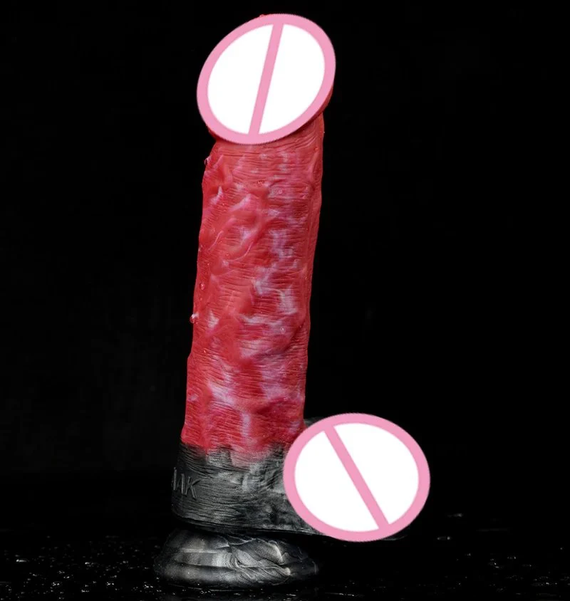 Silicone Simulation Penis Adult Sex Toys Vaginal Massage Stick Couples Sex Aid Masturbation Device Male Root Mold