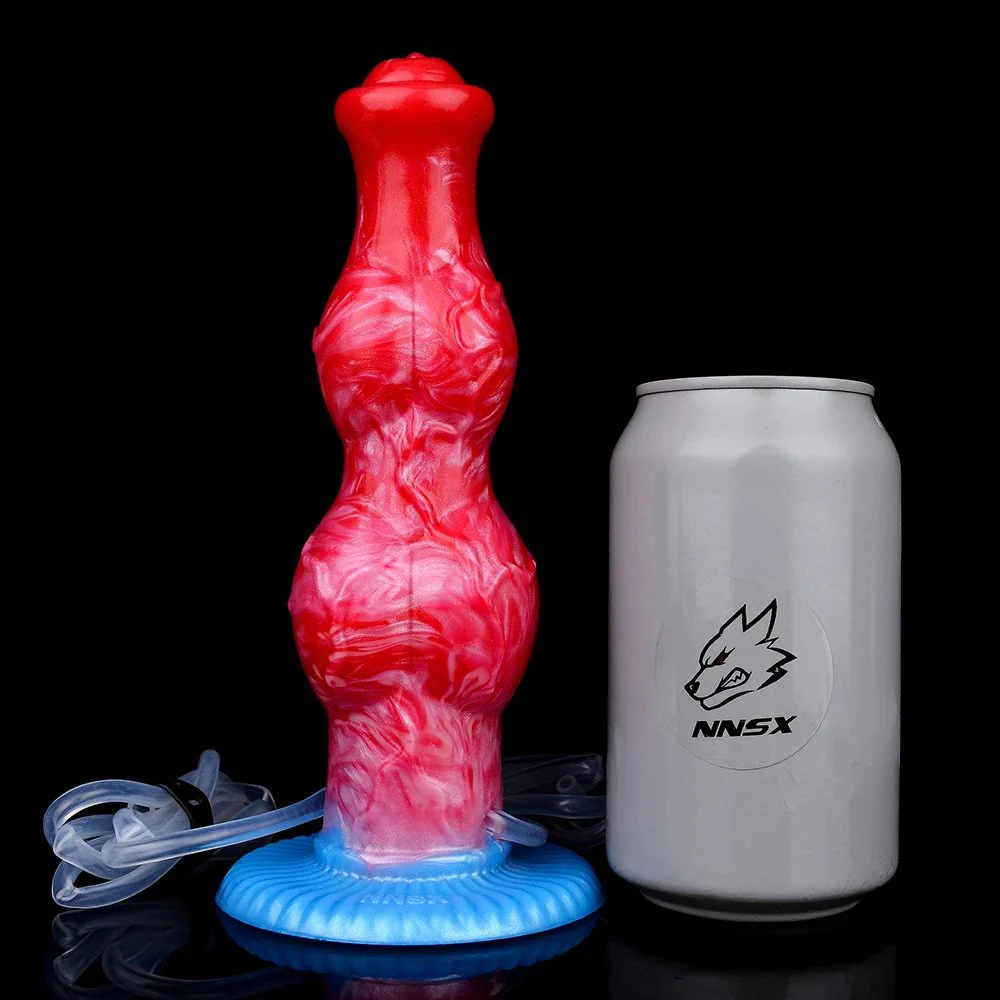 Soft Silicone Dildo Inflatable Squirting Dildo Sex Fantasy Monster Dildo Female Masturbation Adult Fun Sex Toys