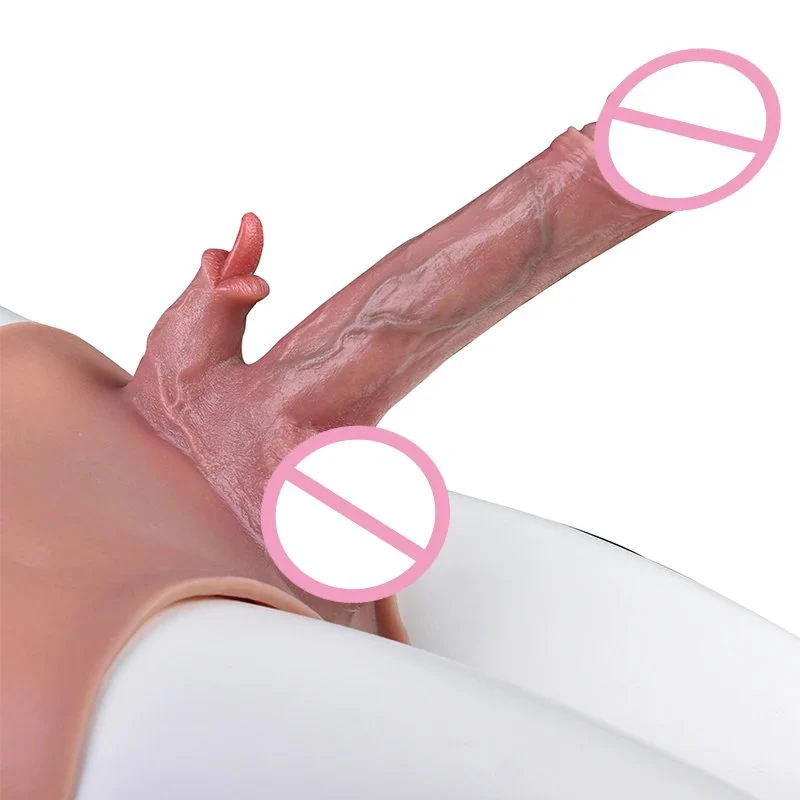 Toy Strap on Packers Dildo Penis Sleeve for Men MTF and FTM Sex Toy Silicone Penis Extension Cock Extender Enhancer for Men