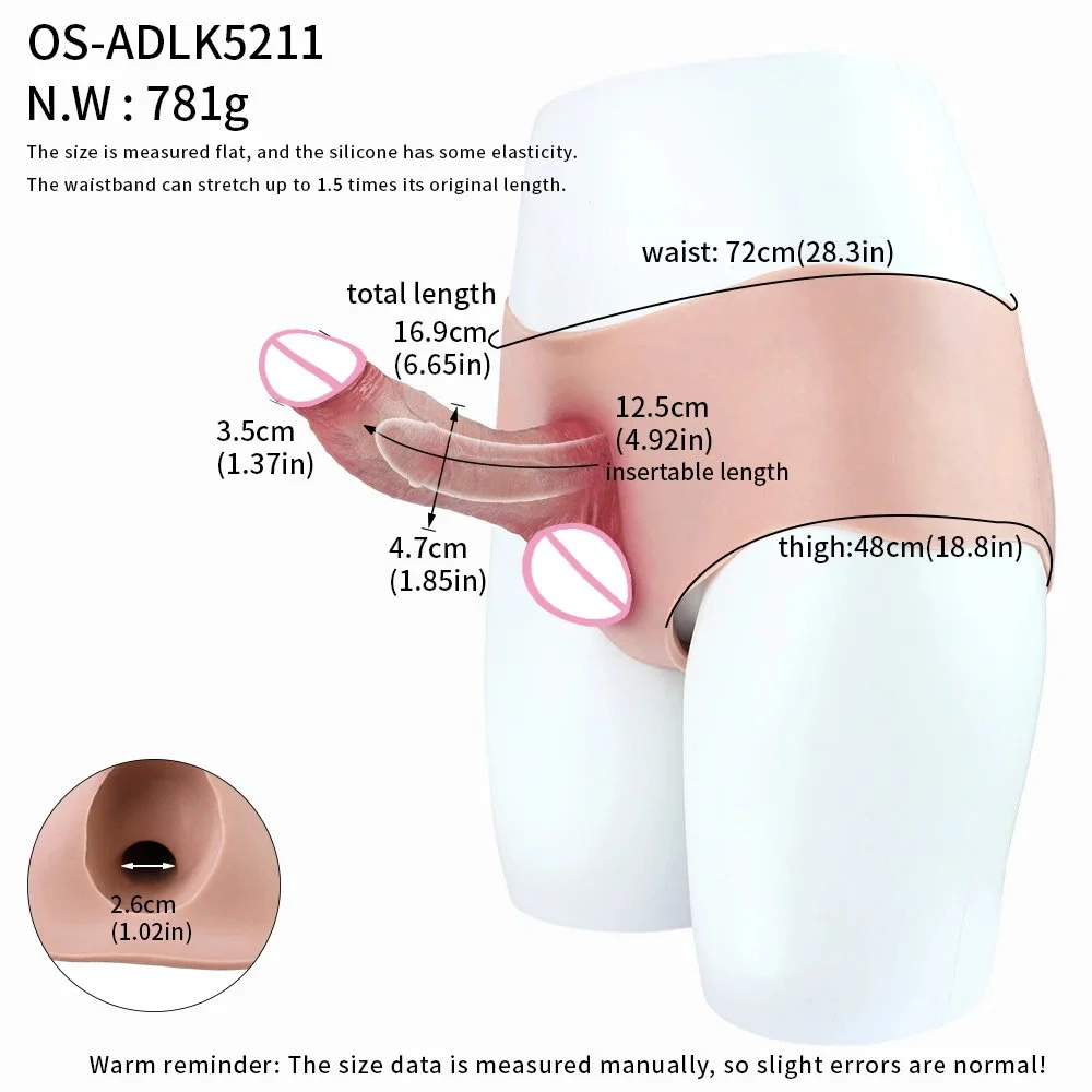 Hollow Wearable Dildos Designed for Easy Donning Sex Toys for Transgender Individuals and Couples