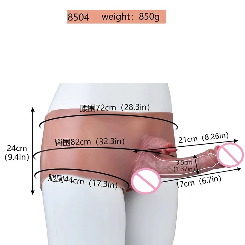 Toy Strap on Packers Dildo Penis Sleeve for Men MTF and FTM Sex Toy Silicone Penis Extension Cock Extender Enhancer for Men