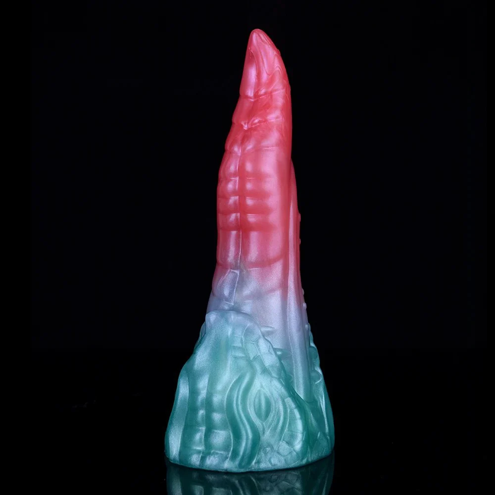 Monster Dildo Fantasy Dildo With Octopus Tentacle Texture - Laphwing Curved Shaft Adult Sex Toy for G-spot Anal Play