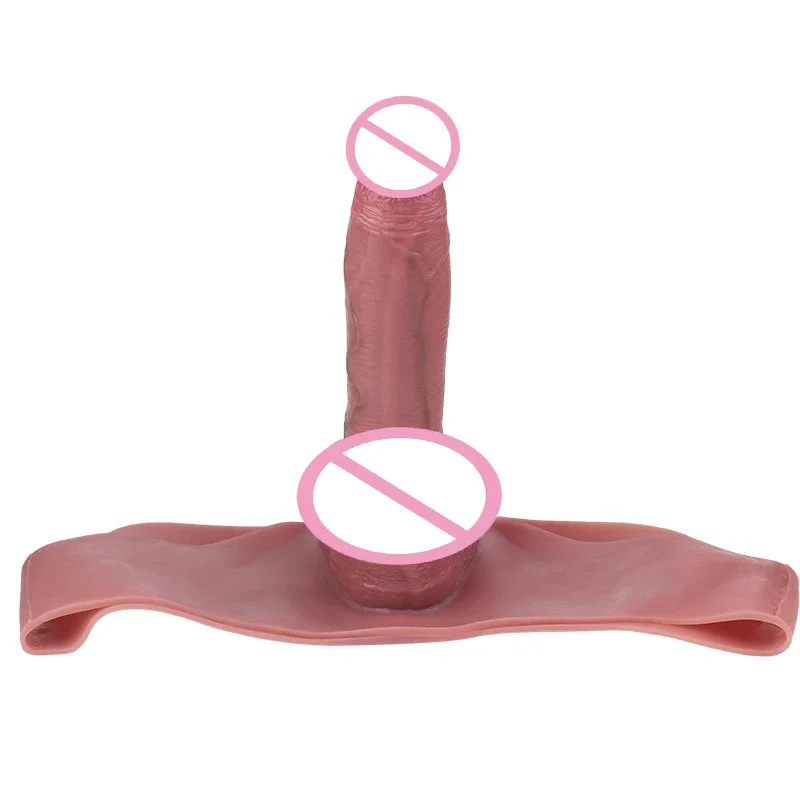 10 Inch Silicone Realistic Male Hollow Strap-on Harness Dildo Penis Cock Extension,strap on Penis Sleeve Adult Sex Toy for Women