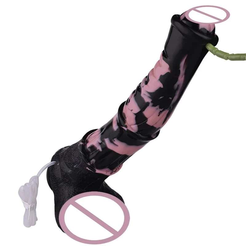 Silicone Sex Toys Dildo Animals Squirting Horse Dildo for Women G-spot Dildo Length Thirty Five cm