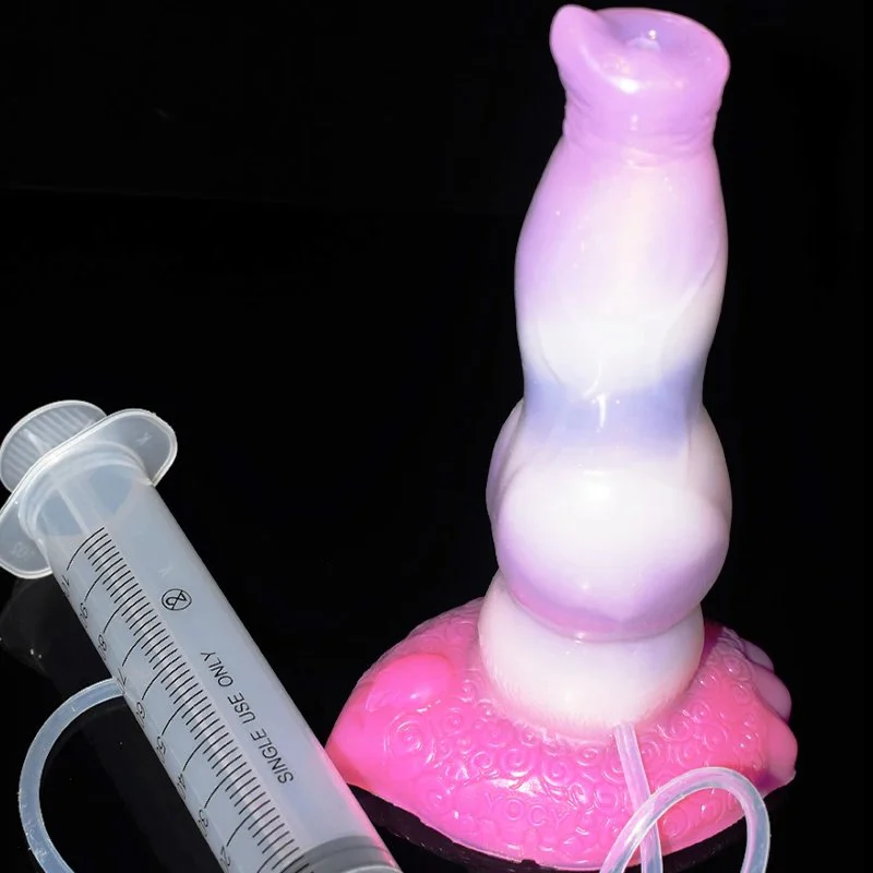 New Silicone Adult Sex Toy Squirting Dildo for Women Ejaculation Dildo Realistic Dog Jeguetes Eroticos Kinky
