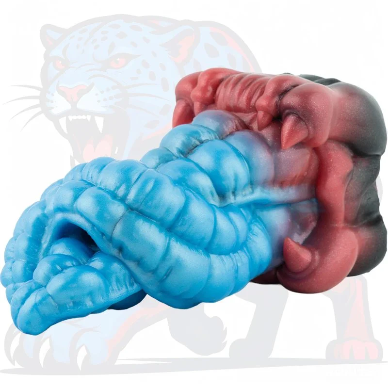 African Cheetah Abyss Fang Masturbator Silicone Material for Intense Wrapping Sensation Realistic Experience Male Masturbator