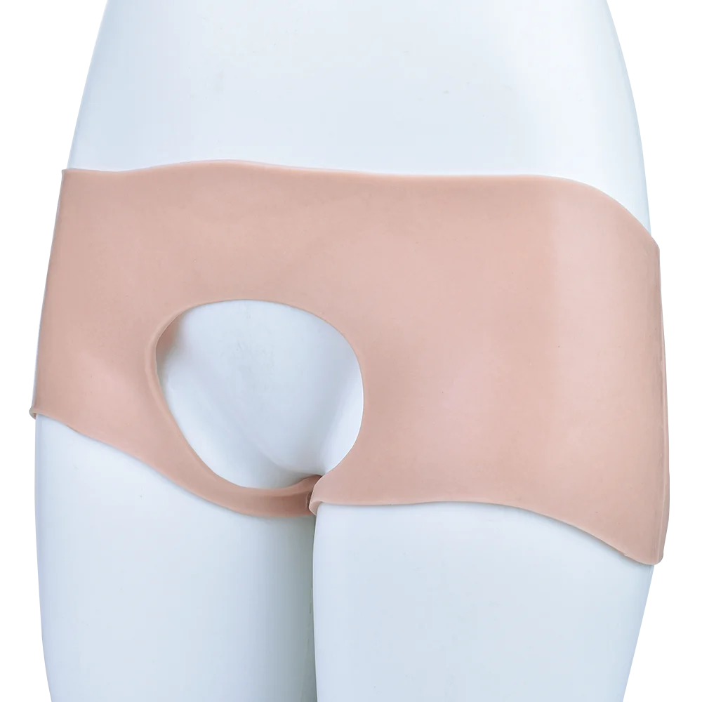 Transvestite Crossdressing Series Cosplay Butt Lifting Pants Silicone Soft Pants Silicone Pants to Sale for Adult