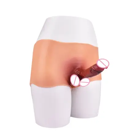 Realistic Strap on Dildos Female Panties Dildo Wears Solid Body Pants for Women Wears Silicone Trousers G-spot Dildo