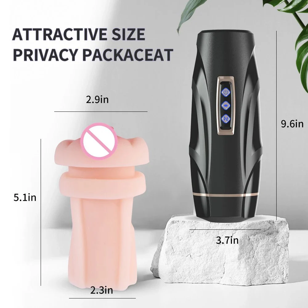 8 Frequency Automatic Vibration Telescopic Sucking Masturbation Machine Male Masturbator Sex Toys