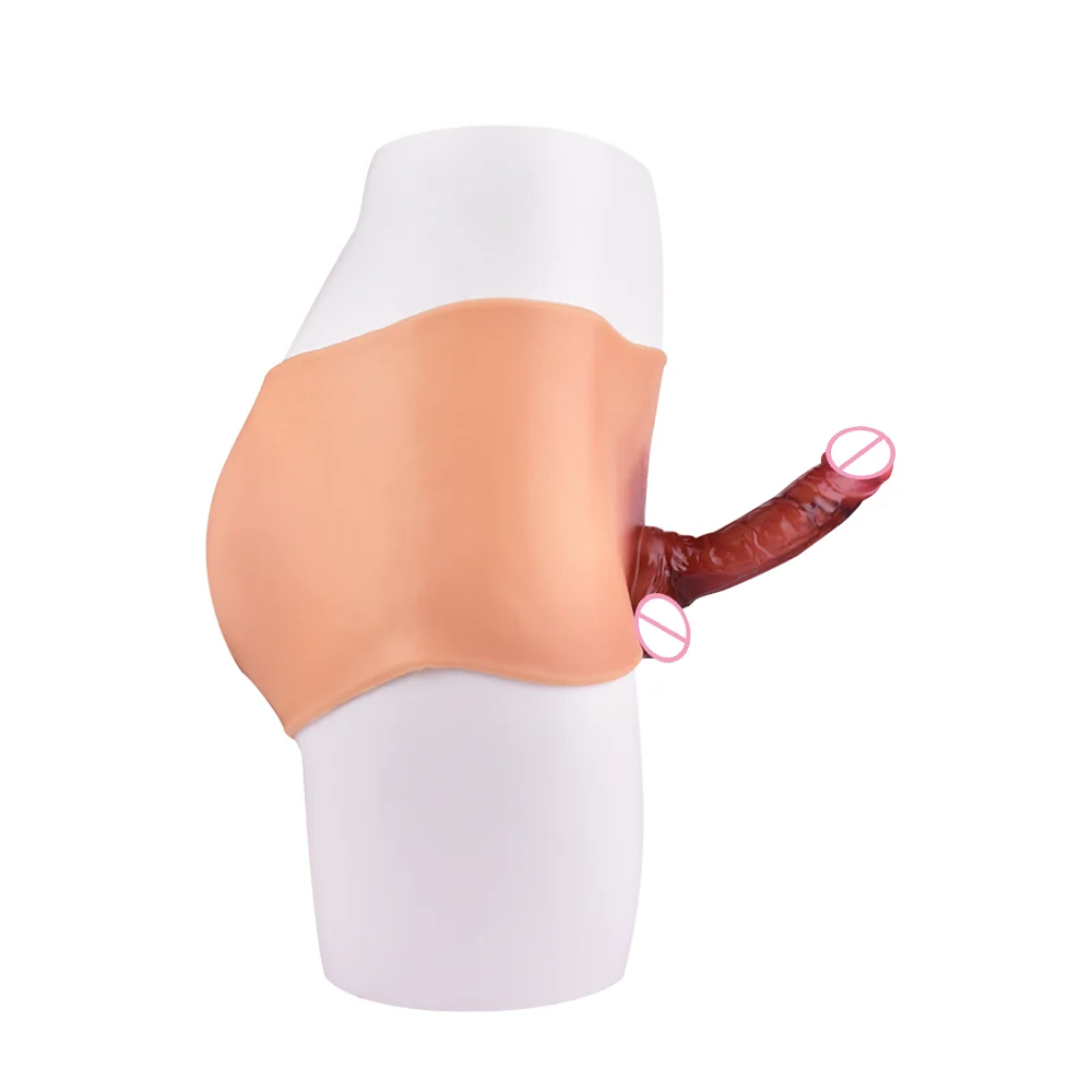 Realistic Strap on Dildos Female Panties Dildo Wears Solid Body Pants for Women Wears Silicone Trousers G-spot Dildo