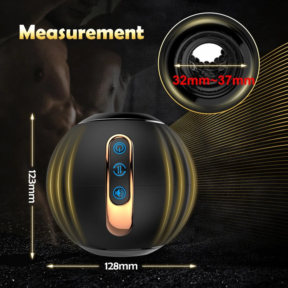 USB 8 Modes Telescopic Rotating Masturbation Device Male Sex Toys Penis Training Machine