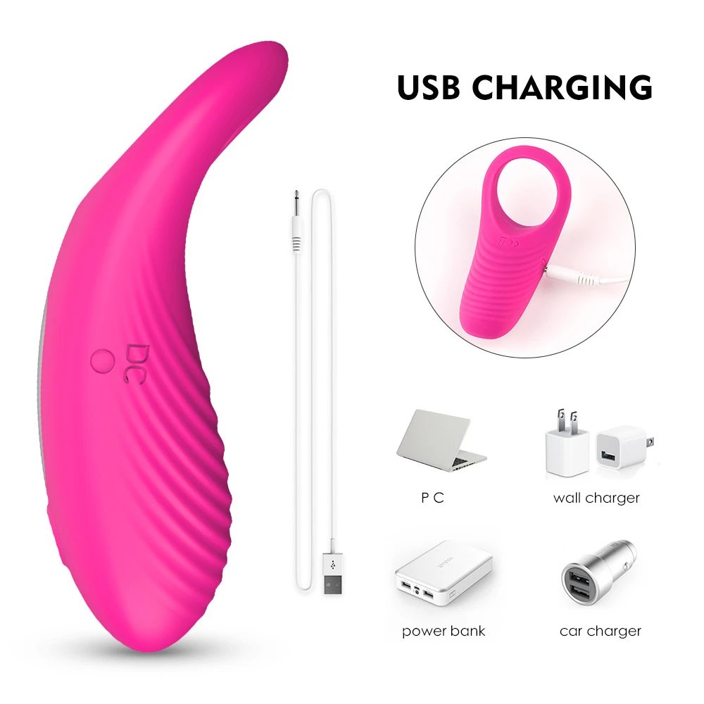 USB Charging Adult Sex Toy 9 Frequency Strong Shock Silica Gel Vibrating Ring Jumping Egg & Couple Resonance Locking Penis Ring