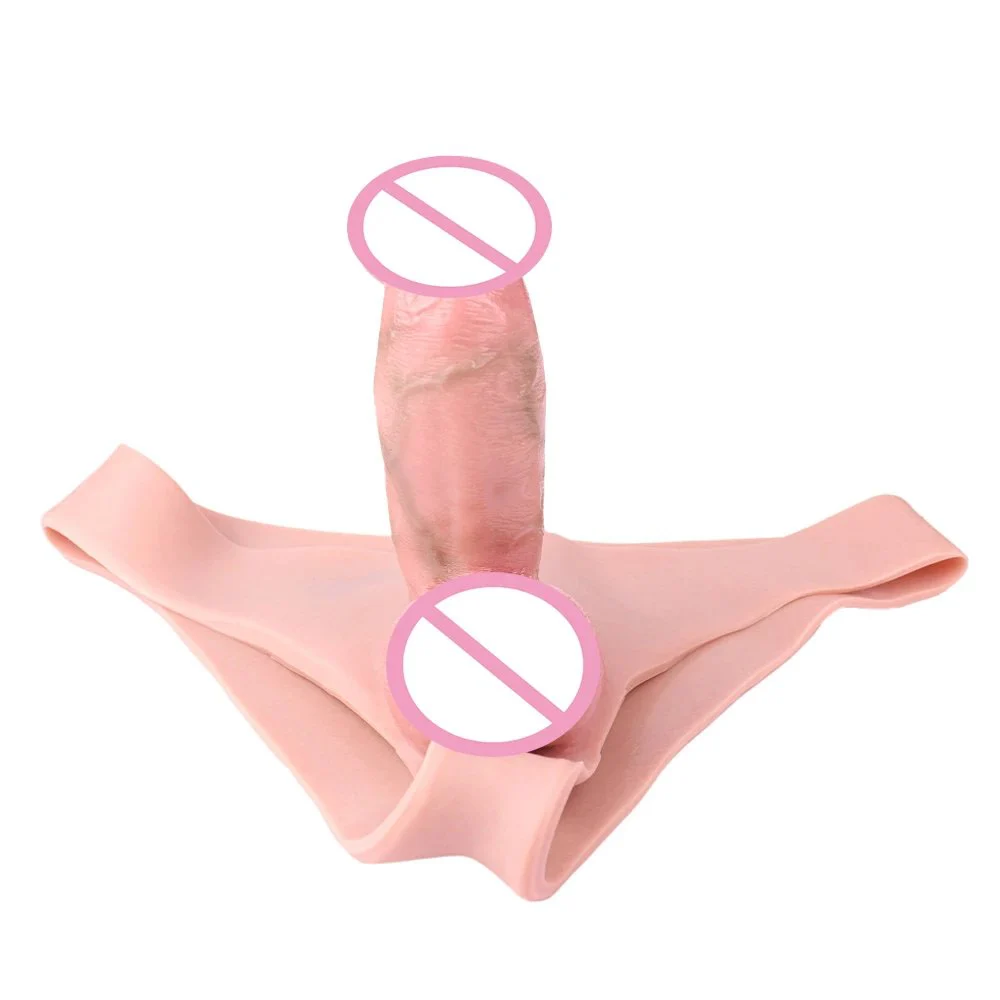 Realistic Big Penis Silicone Wearable Pants Sex Dildo Strap on Dildos Pants for Women Man Lesbian Wearable Adult Sex Toys
