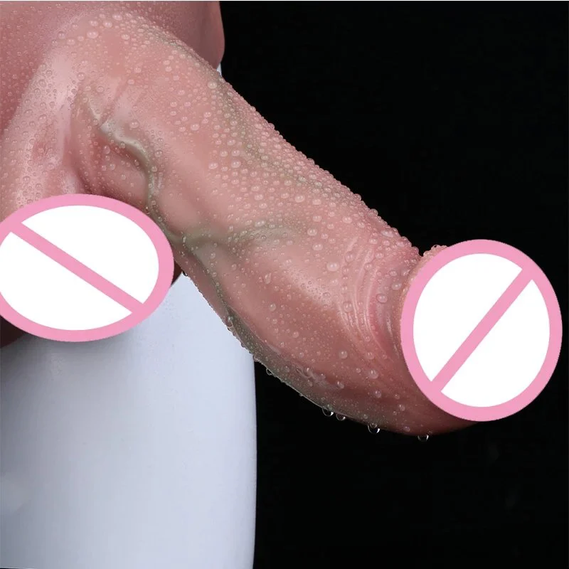 Realistic Hollow Dildo Strap on Panties for Men Women Silicone Penis Sleeve Pants Sex Toy for Couples Gay