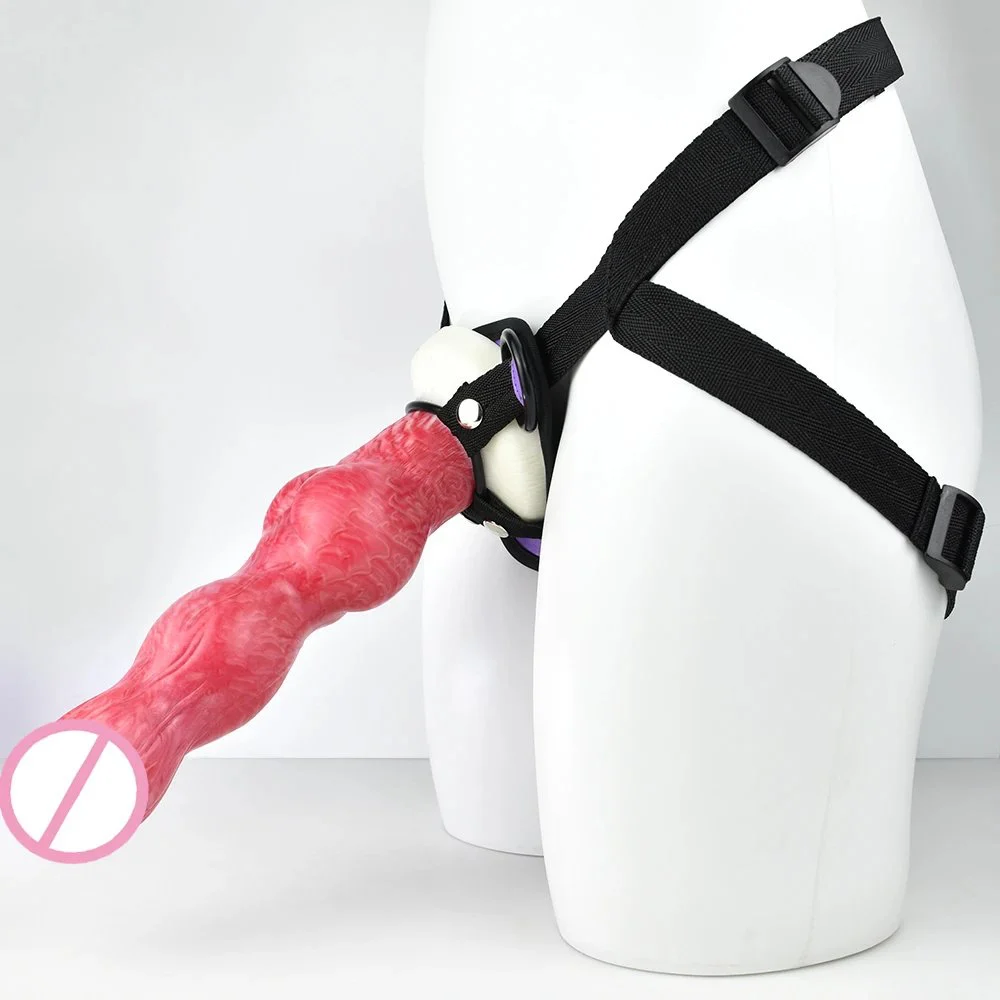 Men Huge Wearable Dildo Penis Thrusting Toys Sex Adult Women Artificial Penis Strap on Realistic Dildo Dildos for Men