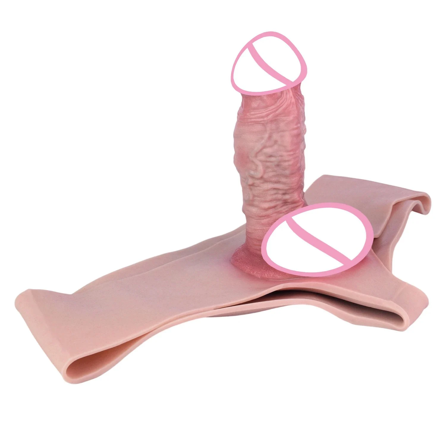 Hollow Penis Extender for Men Silicone Penis Sleeve Effectively Lengthens Penis Size and Enhances Sensation
