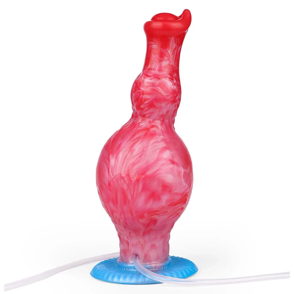 Soft Silicone Dildo Inflatable Squirting Dildo Sex Fantasy Monster Dildo Female Masturbation Adult Fun Sex Toys