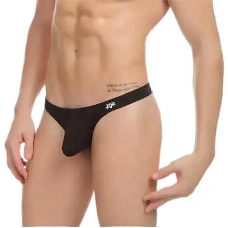 Premium Men's Sexy Thong Pouch Underwear Low Rise G-String Bikini for Adults