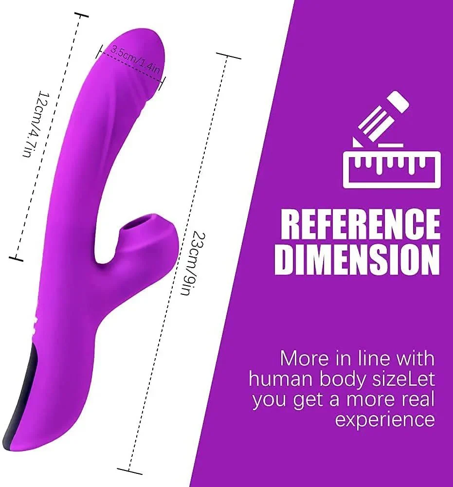 10 Kinds Strong Vibration Mode USB Magnetic Charging G-spot Stimulus Rabbit Vibrators