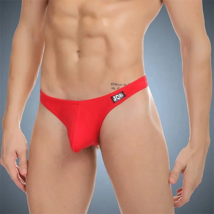 Premium Men's Sexy Thong Pouch Underwear Low Rise G-String Bikini for Adults