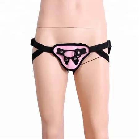 Leather T Panty Sexy Adjustable Bandage Lingerie Dildo Installation Pants for Lesbian