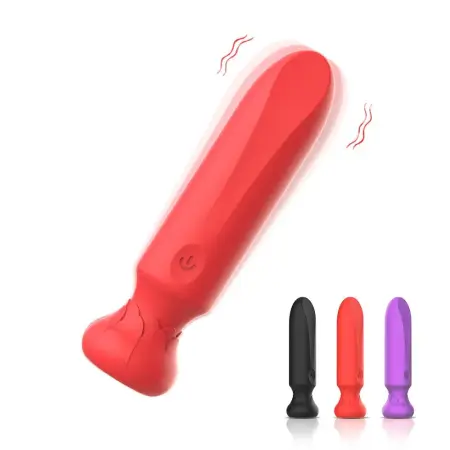 10 Speed Silicone USB G Spot Clitoral Vibrating Waterproof Bullet Vibrator Rose Sex Toy