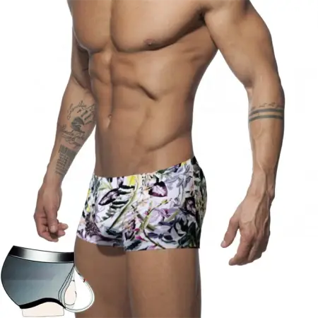 Sponge Breathable Bulge Enhancer Cup Pouch Pad for Male Swimming Underwear Accessory Pad