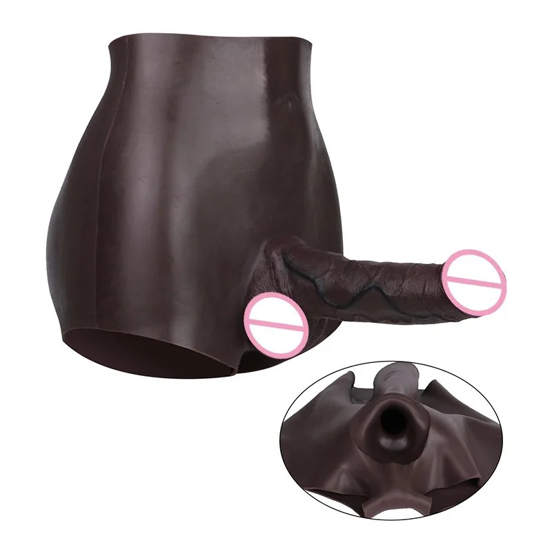Strap-on Hollow Penis Male Penis Extender Effectively Lengthens and Enhances Sensitivity Realistic Feel