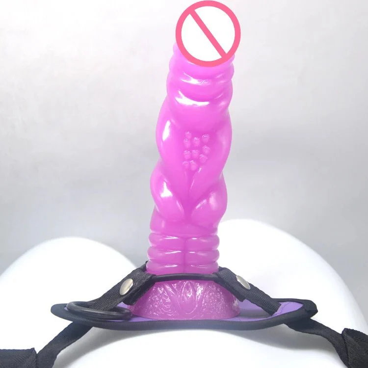 17.5cm Dog Dildo with Belt Strap on Dildo for Women Penis with Belt Sex Toy Penis for Lesbian