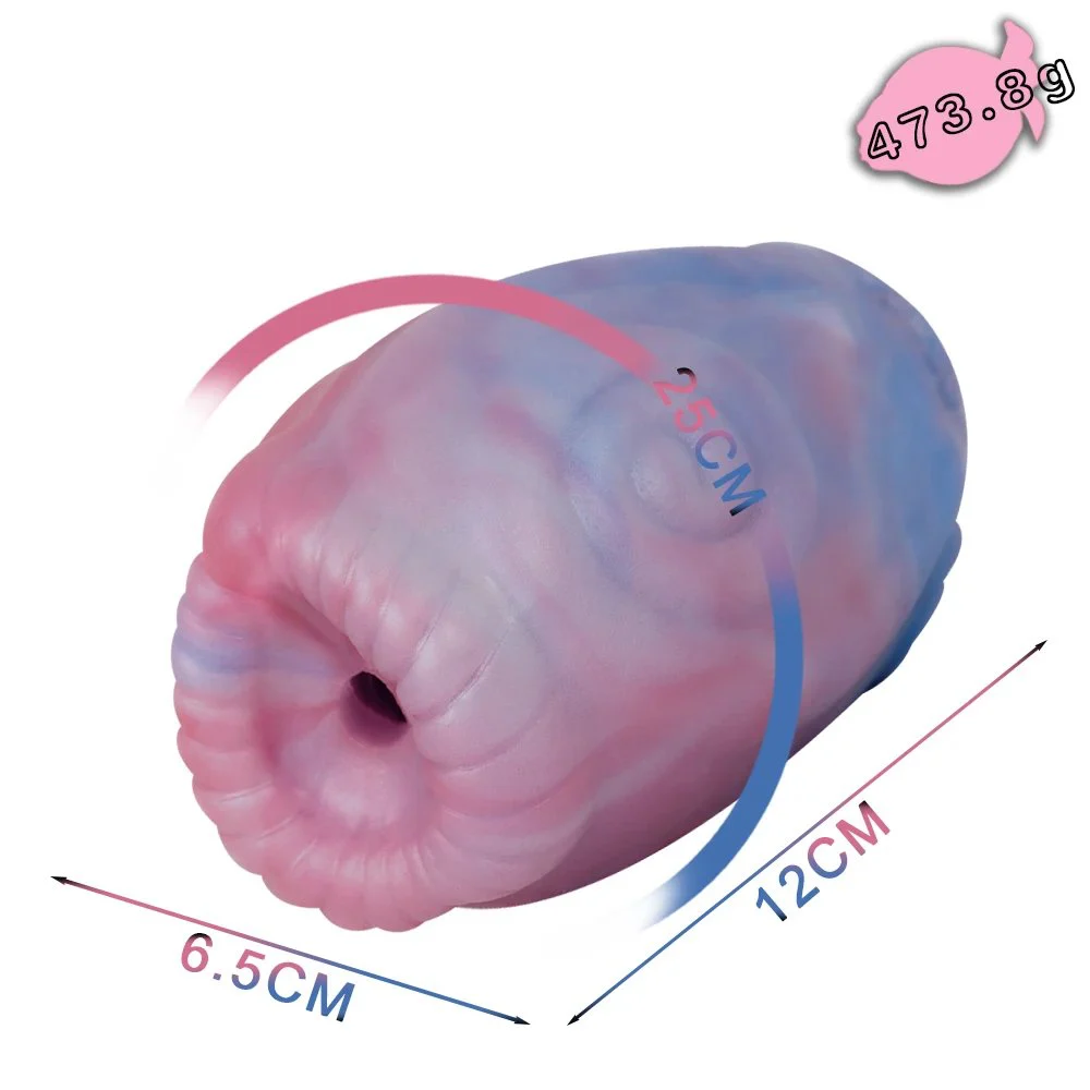 Arrival 3D Realistic Vagina Animal Anal Plug Soft Silicon Sex Toy for Men Real Vagina Male Sucking Masturbator