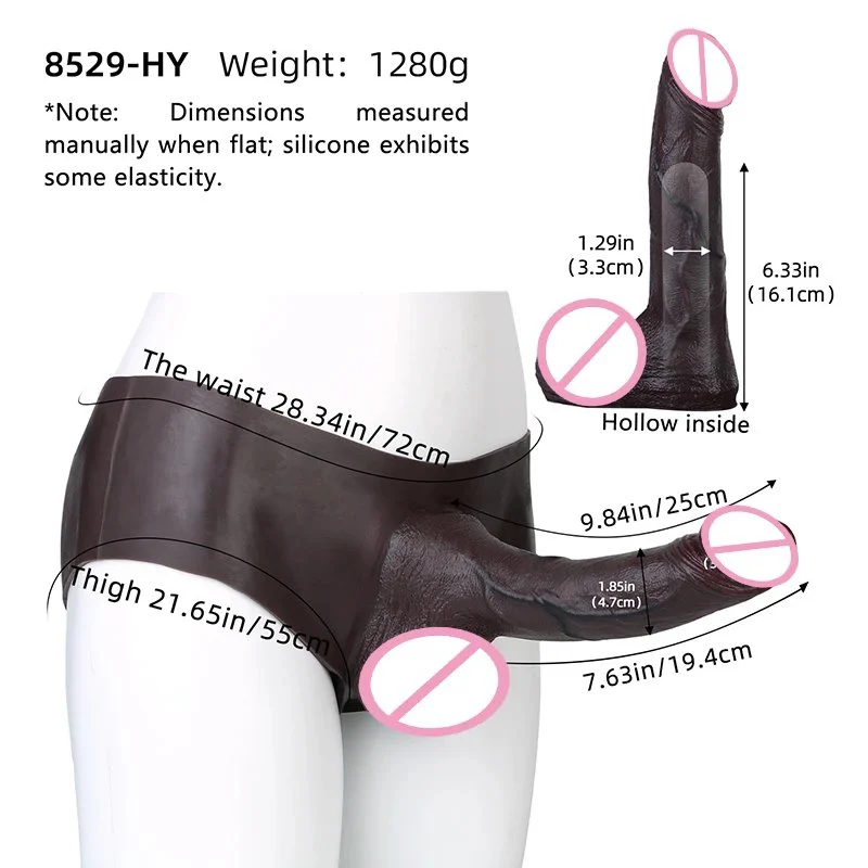Ultra 9.84 Inch Realistic Penis Sleeve Thongs Skin Feeling Lifelike Male Strap on Dildo Extender Sex Toys Delay Ejaculation