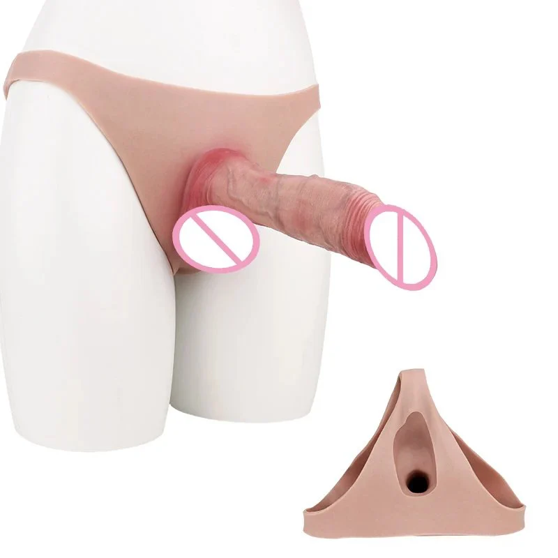 Medical-Grade Silicone Male Penis Extender Secure Fit with Realistic Feel Wearable Leather-Like Cover for Men