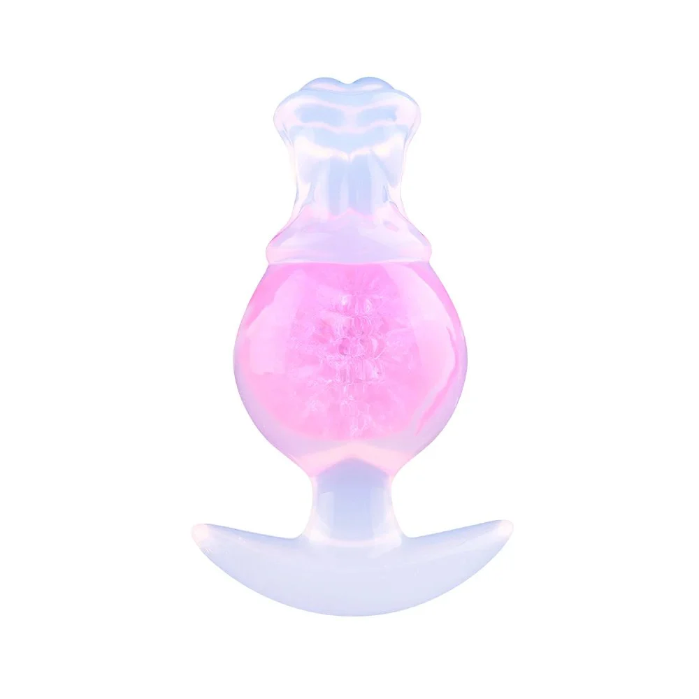 124g colorful Skin-friendly Silicone Anal Stimulation Toy Small - Sized Anal Plug for Beginners Couples' Anal Plug sex toy