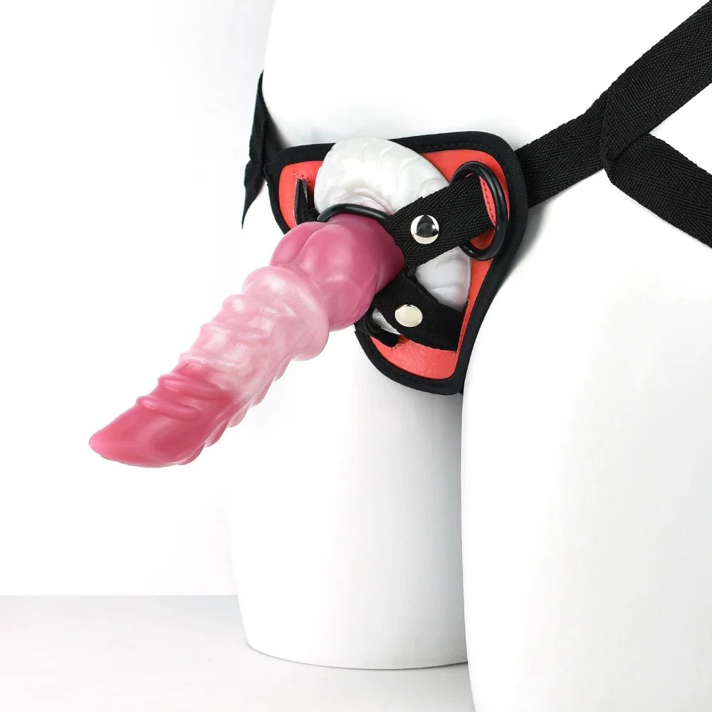 Strap Chastity Device New 7.28 Inch Large Artificial Sex Men Toy Strap Chastity Device for Male Penis Cock