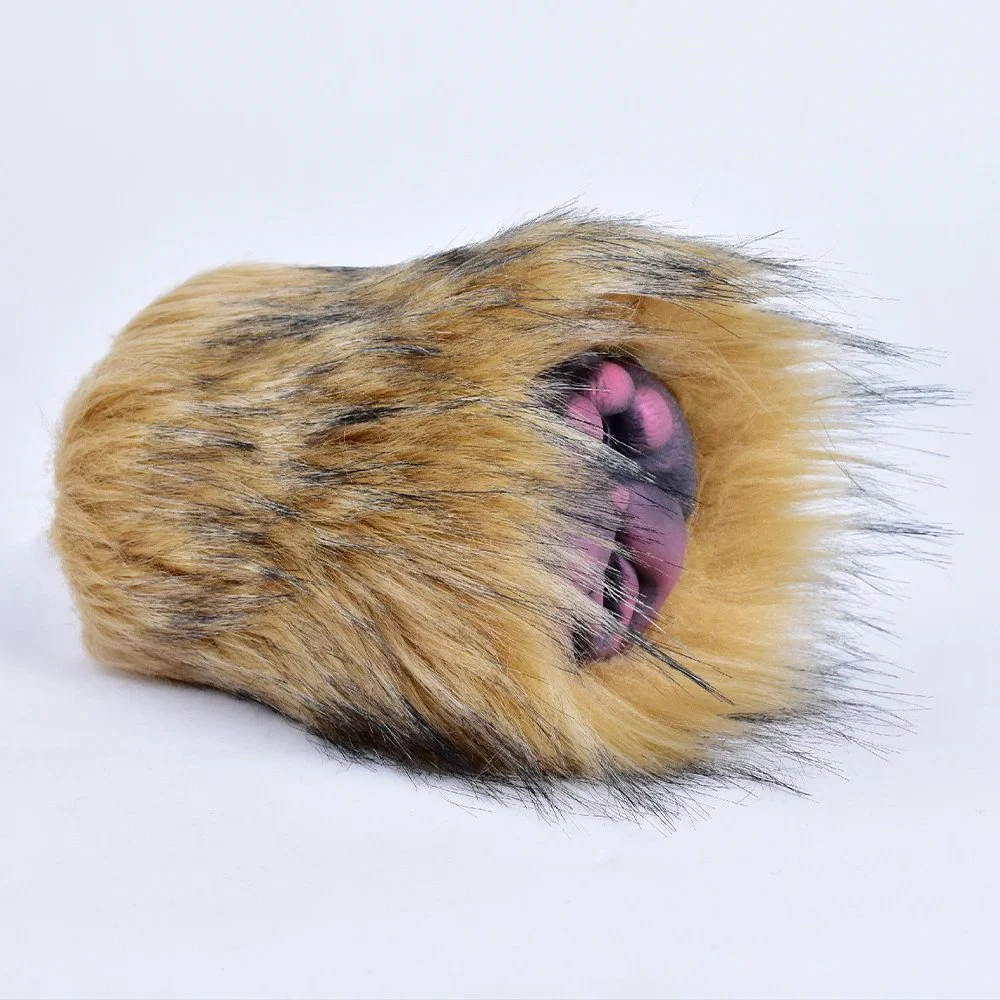 2in1 Realistic Animal Pussy Men Masturbator Soft Silicone Vaginal Anal Channel Fantasy Stroker Toy Fetish With Lifelike Fur