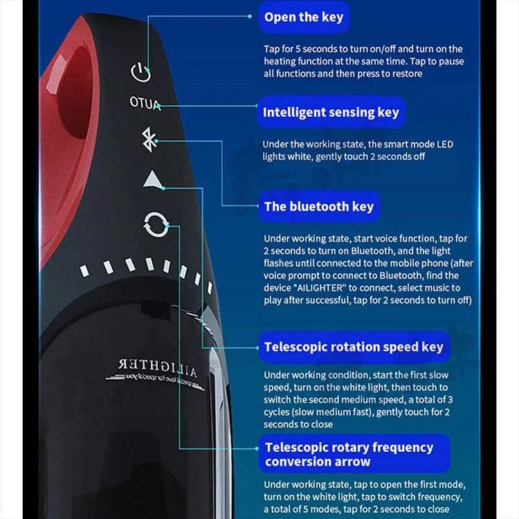 Automatic Telescopic Male Masturbator Male Stroker With Heating Sex Toys for Men Masturbation
