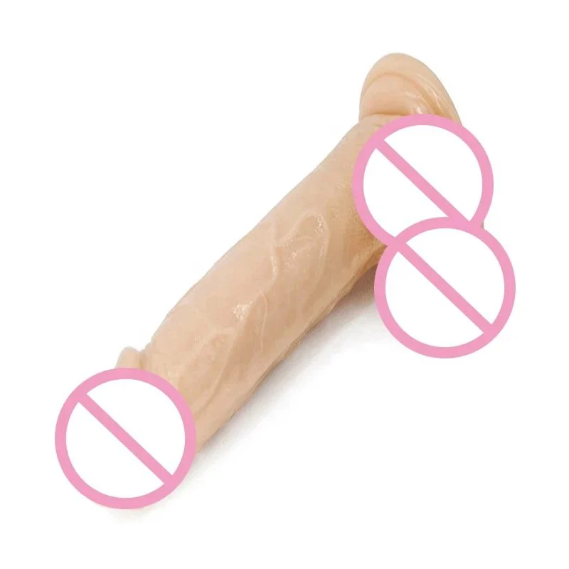 Multi Colorful Artificial Huge Big Penis Women Toys Sex Adult Silicone Realistic Dildo with Suction Cup