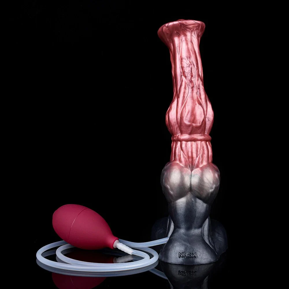 Squirting Horse Dildo Huge Animal Dildo with Thick Knot Dildo Big Anal Pulg Sex Toys Suitable for Adult Female Male Couples
