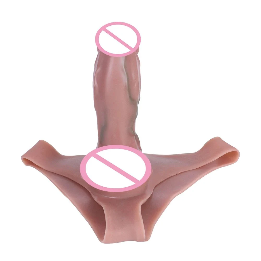 Silicone Realistic Penis Hollow Dildo Strap on Sex Dildos Pants for Man Lesbian Wearable Adult Vagina Masturbation Sex Toy