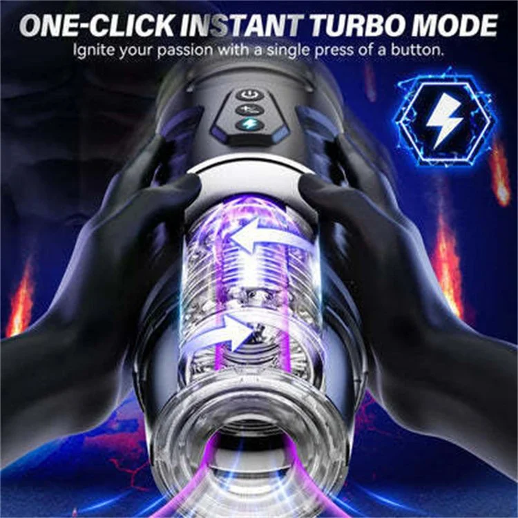 7 Modes Rechargeable Automatic Telescopic Rotation Male Masturbation Cup Sex Toys for Men