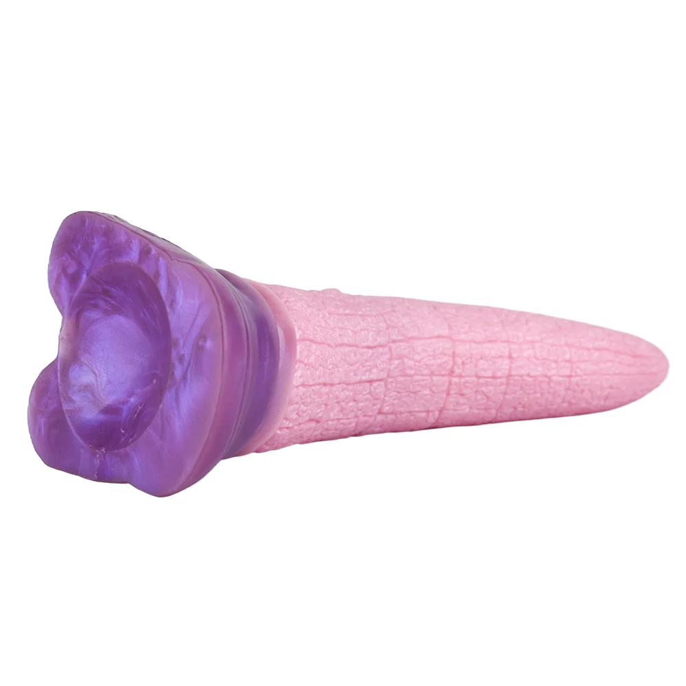 11 Inch Thick Monster Fantasy Dildo Pink Silicone Dildos with Suction Cup for G Spot Anal Adult Sex Toys Games for Women Men Couples