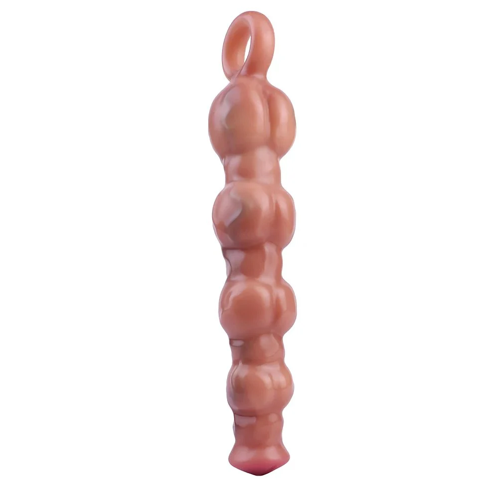 Multi-knot Penis Simulation Vibrator Female Silicone Masturbator Vaginal Massager Anal Plug Adult Sex Toys