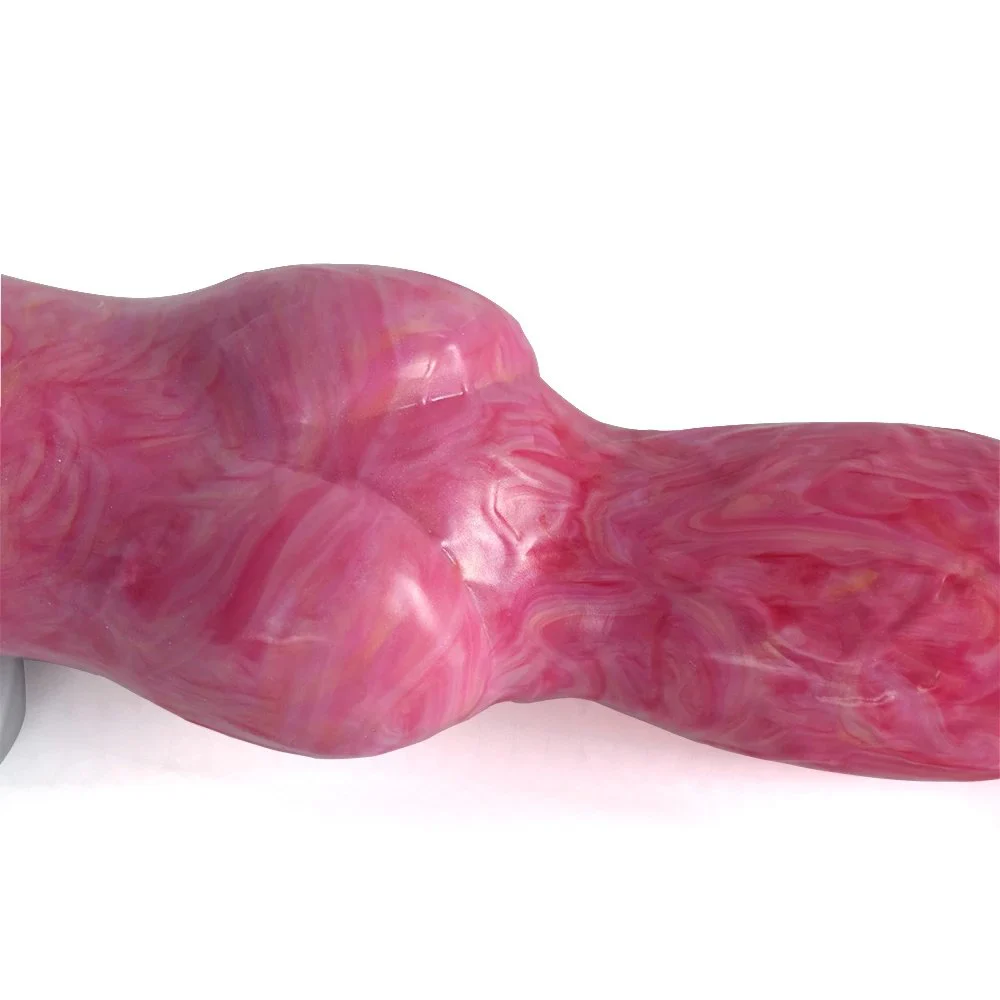 Squirting Female Masturbation Device Anal Plug Soft Silicone Dildos Dog Knotted Anal Dildo for Women