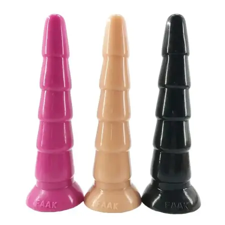 27cm 10.6 4.5cm Big Silicone Dildo Realistic Anal Plug Flexible Sex Toys Anal Plug Pagoda Shape Huge Butt Plug for Couples