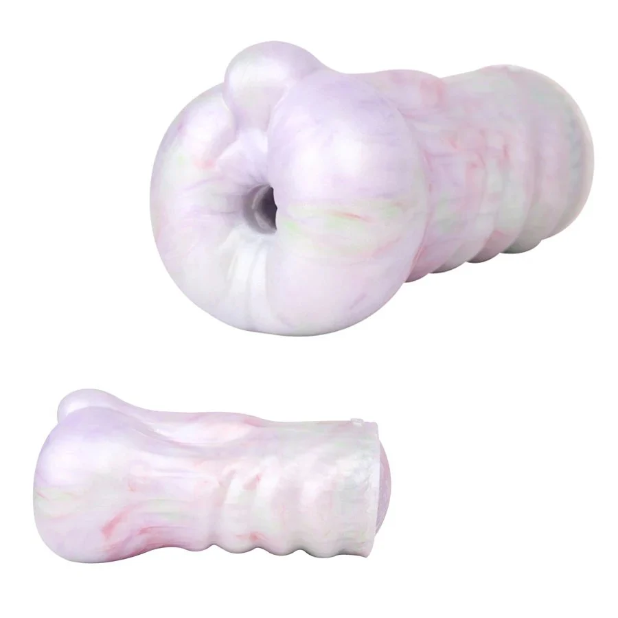 Dog Pussy Realistic Silicone Vertebral Animal Style Male Masturbator Aircraft Cup for Men