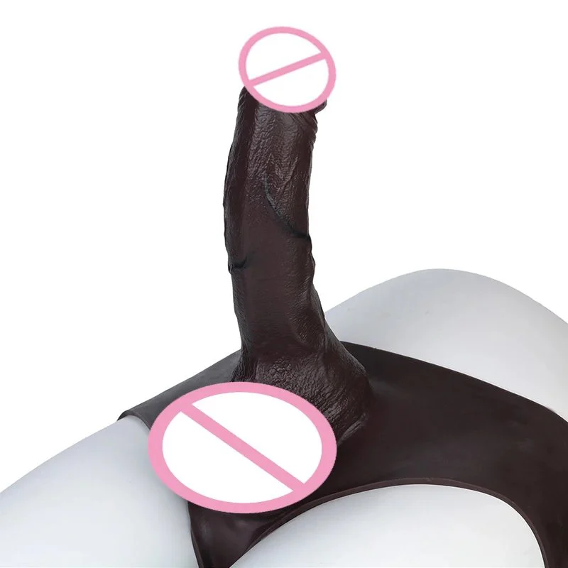 Ultra 9.84 Inch Realistic Penis Sleeve Thongs Skin Feeling Lifelike Male Strap on Dildo Extender Sex Toys Delay Ejaculation