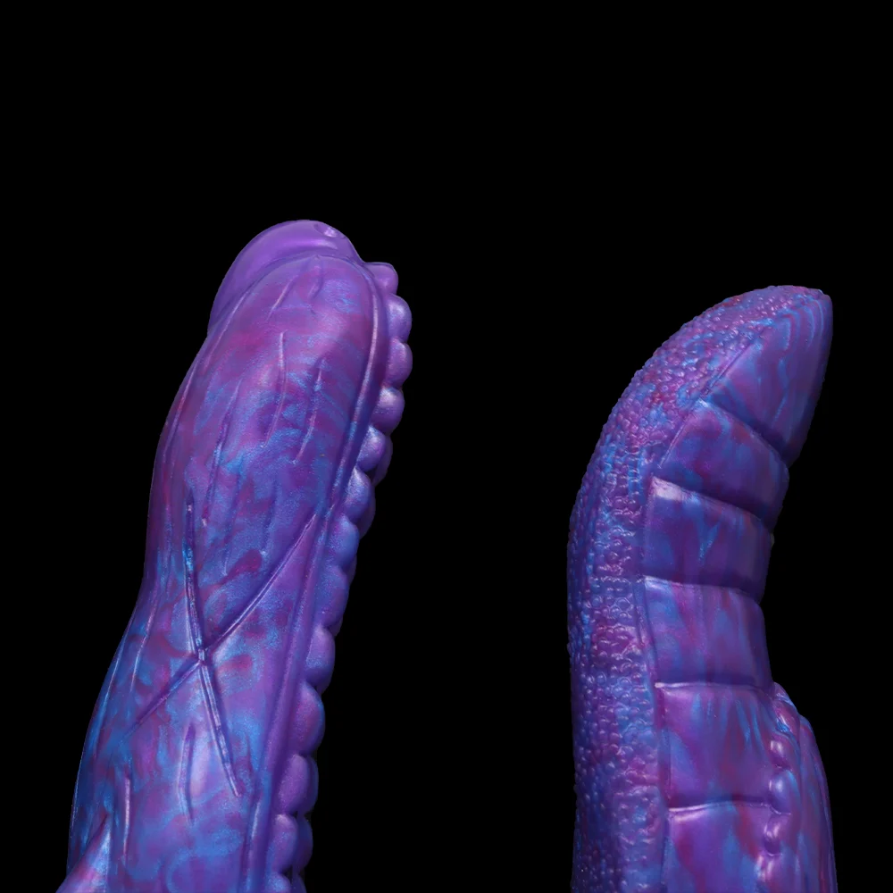 New Style Sex Toy Double Head Dildo Soft Silicone Flexible Monster Big Dildo for Gay Men Lesbian Women