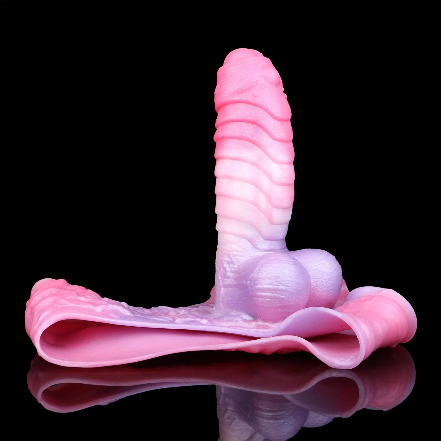 Strap on Dildo Panties Fantasy Harness Lesbian Sex Toy, Wearable Dildo Silicone Strapon Anal Dildos, Adult Sex Toy for Women Men